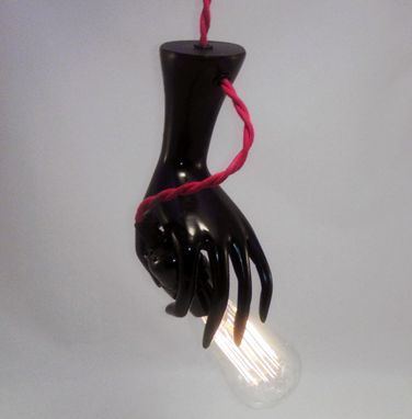 Custom Made Hand Hanging Pendant Light
