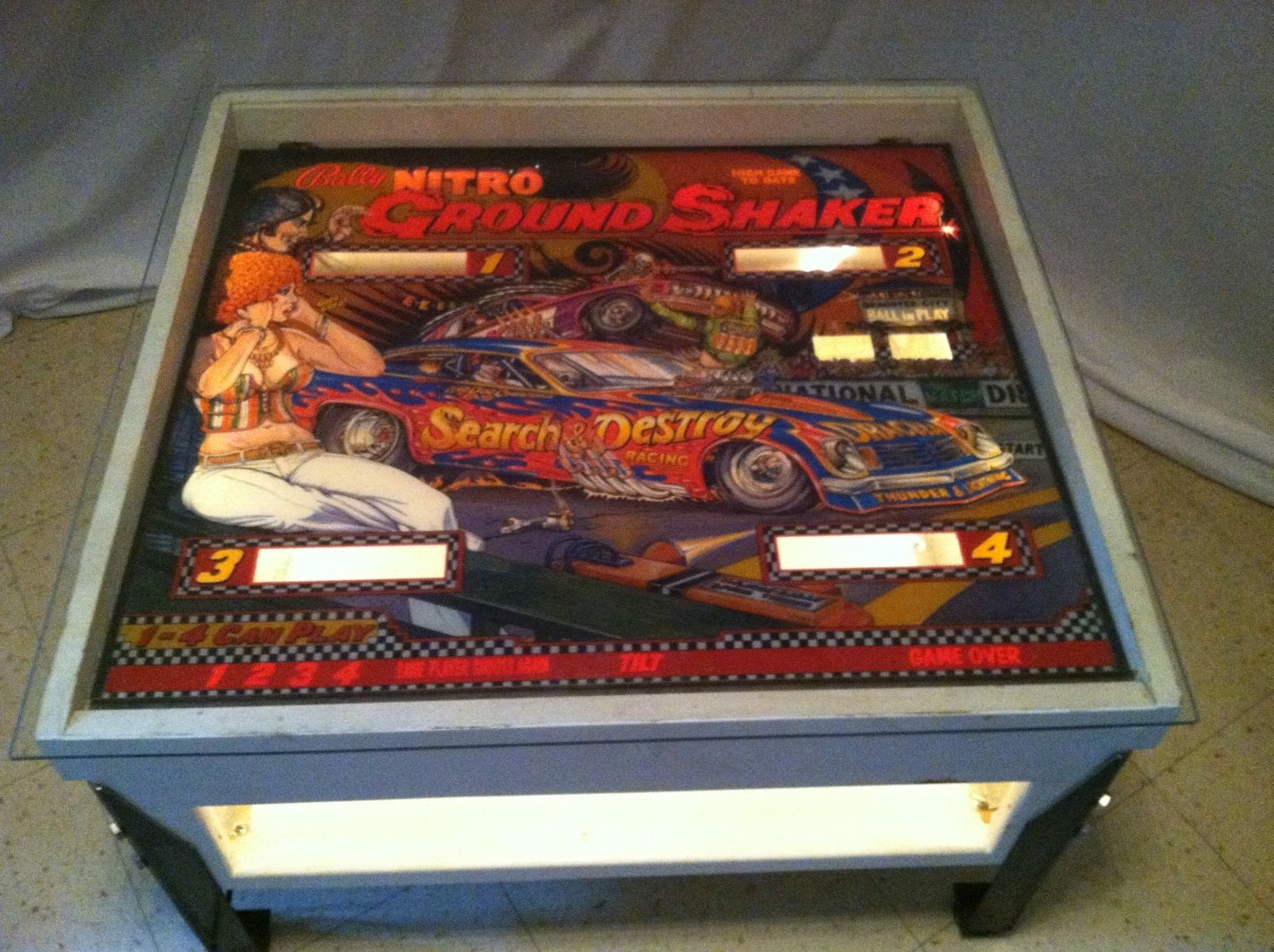 Handmade Pinball Coffee Tables by Modern Rustic