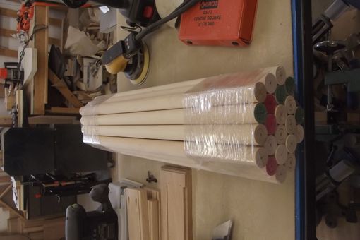 Custom Made Wood Dowl Rods