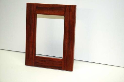 Custom Made Padauk Standing Picture Frame