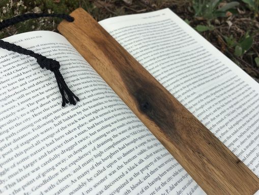 Custom Made Natural Wood Bookmark