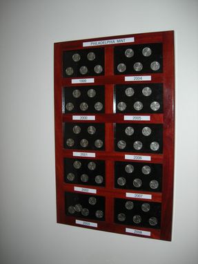 Custom Made Coin Display Cases