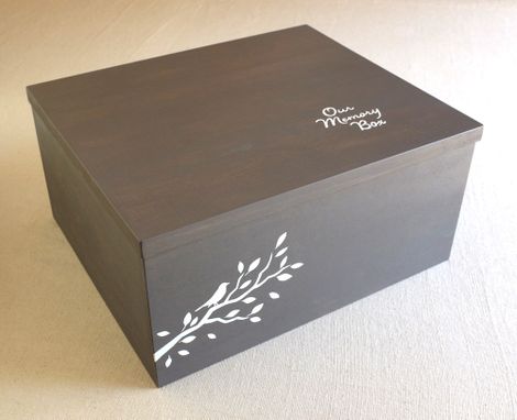 Custom Made Wedding Keepsake Box: Wooden Box, Wedding Box, Keepsake Box, Jewelry Box, Wedding, Photo Box