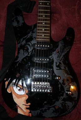 Custom Made Custom, Hand-Painted Designs: Guitars