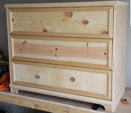 Custom Made Baby's Room Dresser And Changing Table