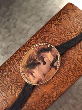 Custom Made Genuine Leather Wallet – Ladies Wallet – Embossed Leather Wallet