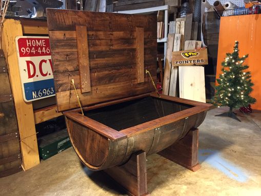 Custom Made Old Fashioned Barrel Table