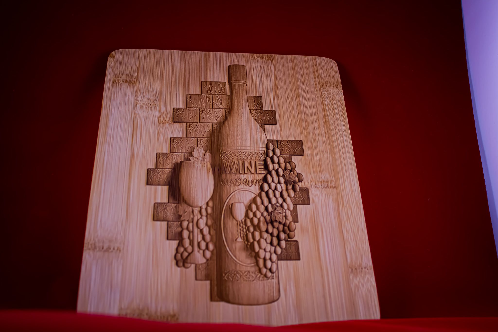 Buy Hand Made Small Laser Engraved Cutting Board Laser Engraving Cutting Board, made to
