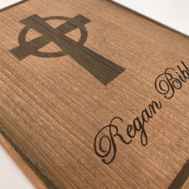Custom Made Wooden Bible Box