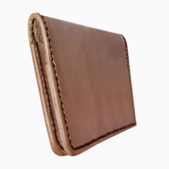 Buy a Hand Made Au Naturel Thin Card Front Pocket Wallet, made to order from RWilson Leather ...