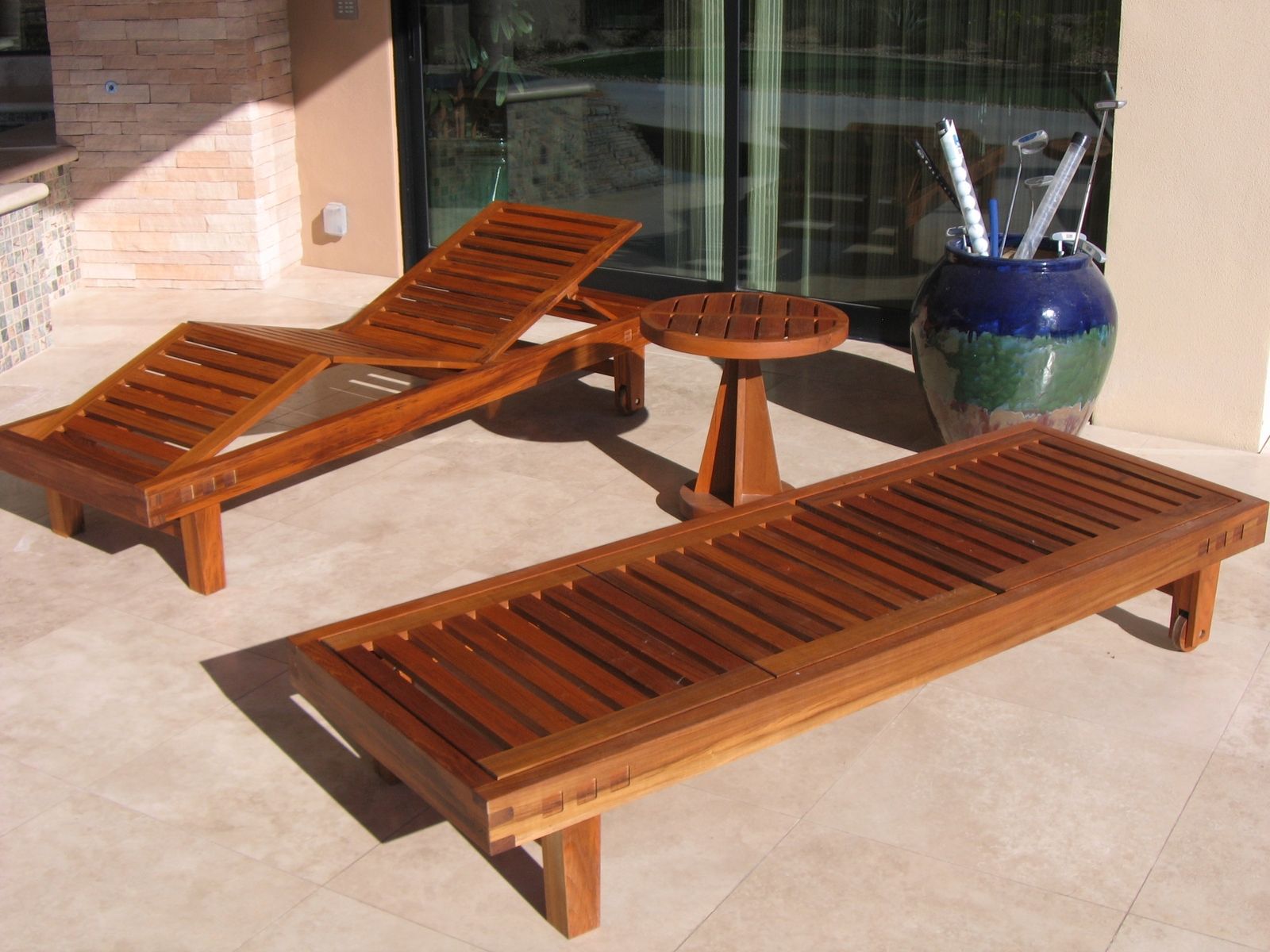 Handmade Teak Patio Furniture By Riverwoods Mill Custommade Com