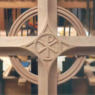 Custom Made Carved Cross