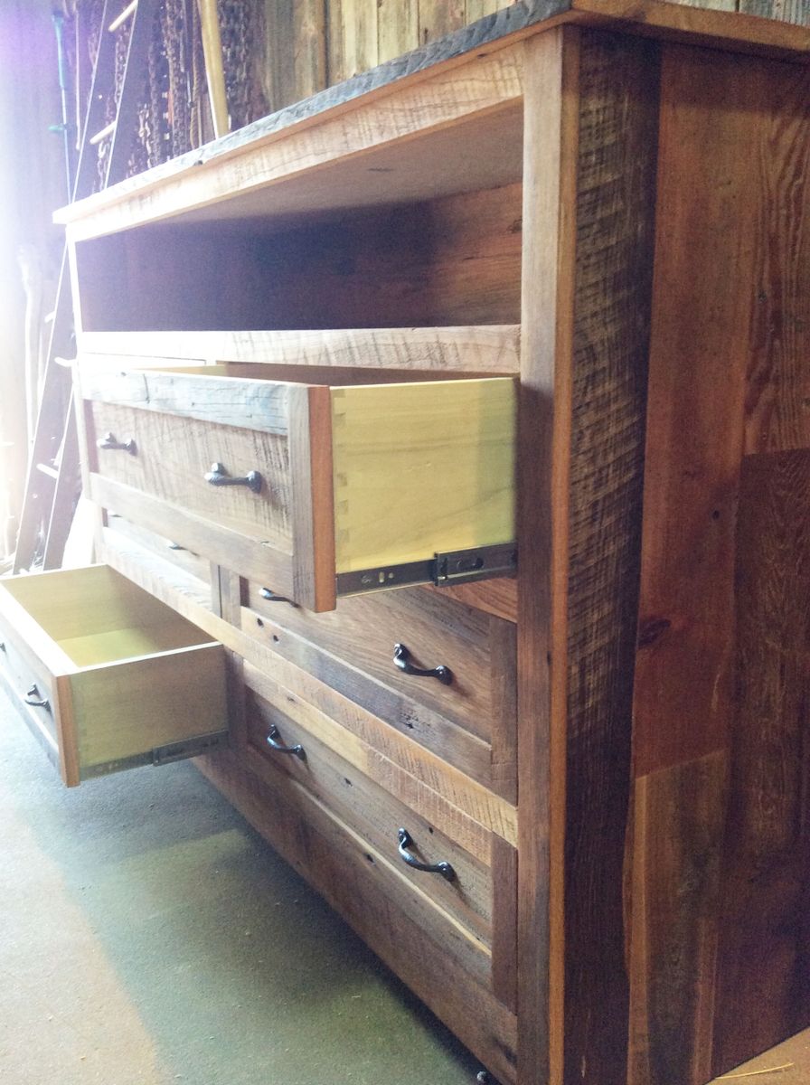 Custom Reclaimed Wood Dresser by what WE make