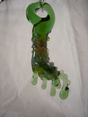 Custom Made "Thing" Inspired Glass Arm Pendant - Alien Fingers Heady Focal Bead - Charm