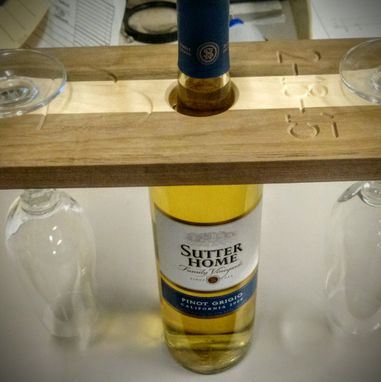 Custom Made Custom Table Top Wine Holder