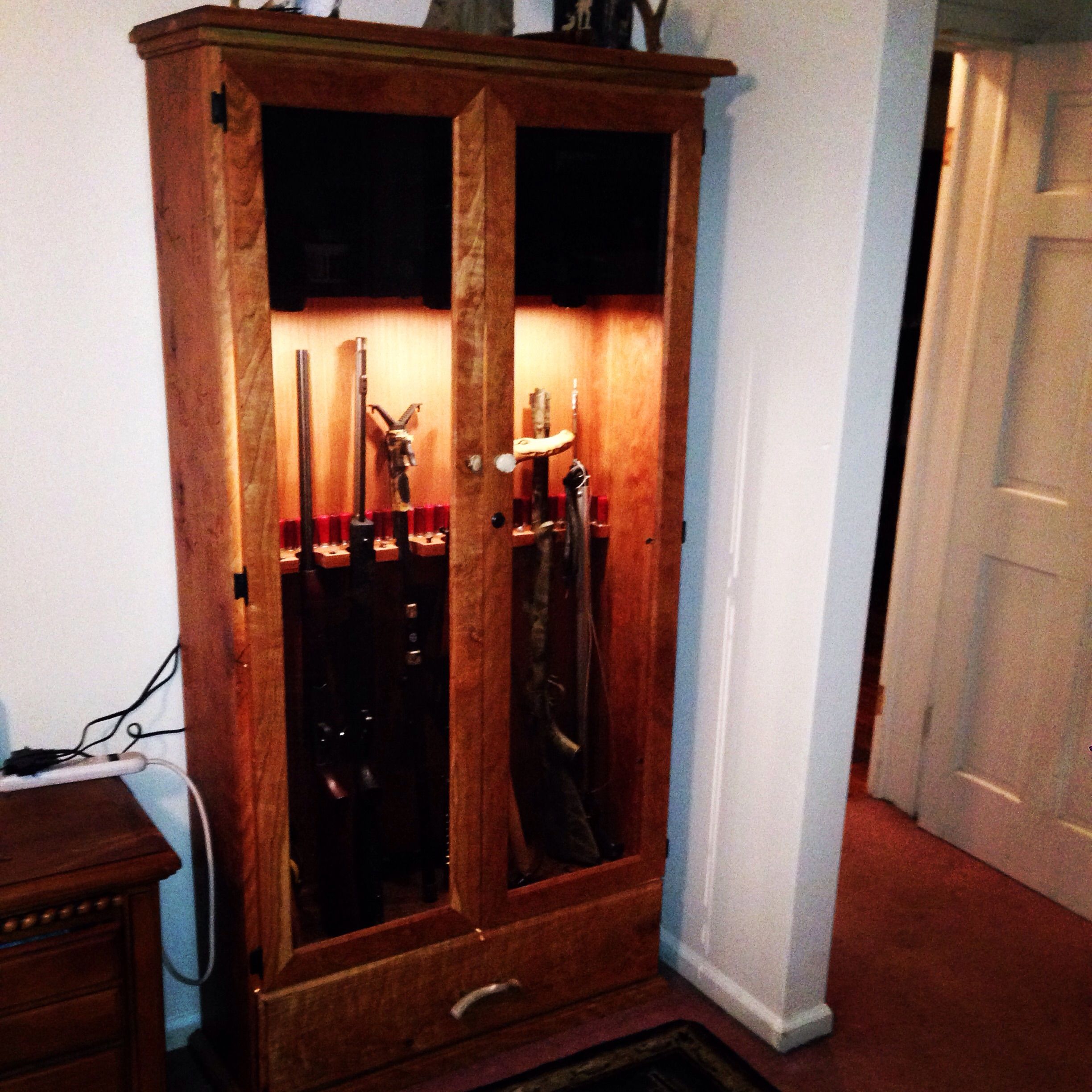 Custom Figured Cherry Gun by Wilcox Customs