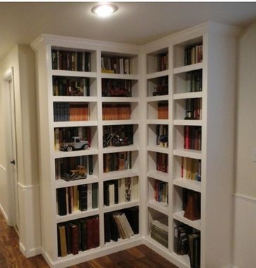 Custom Made Classic Built In Bookcases