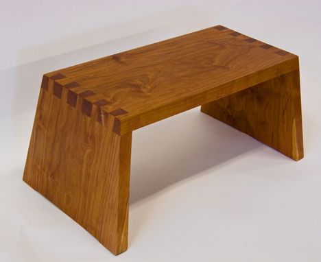 Custom Made Cherry Foot Stool