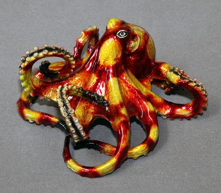 Custom Made Bronze Octopus "Tammy" Figurine Statue Sculpture Aquatic Limited Edition Signed Numbered