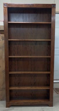 Custom Made Custom Cherry Bookcase