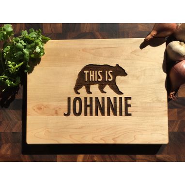 Custom Made Maple Cutting Board | Personalized Engraving