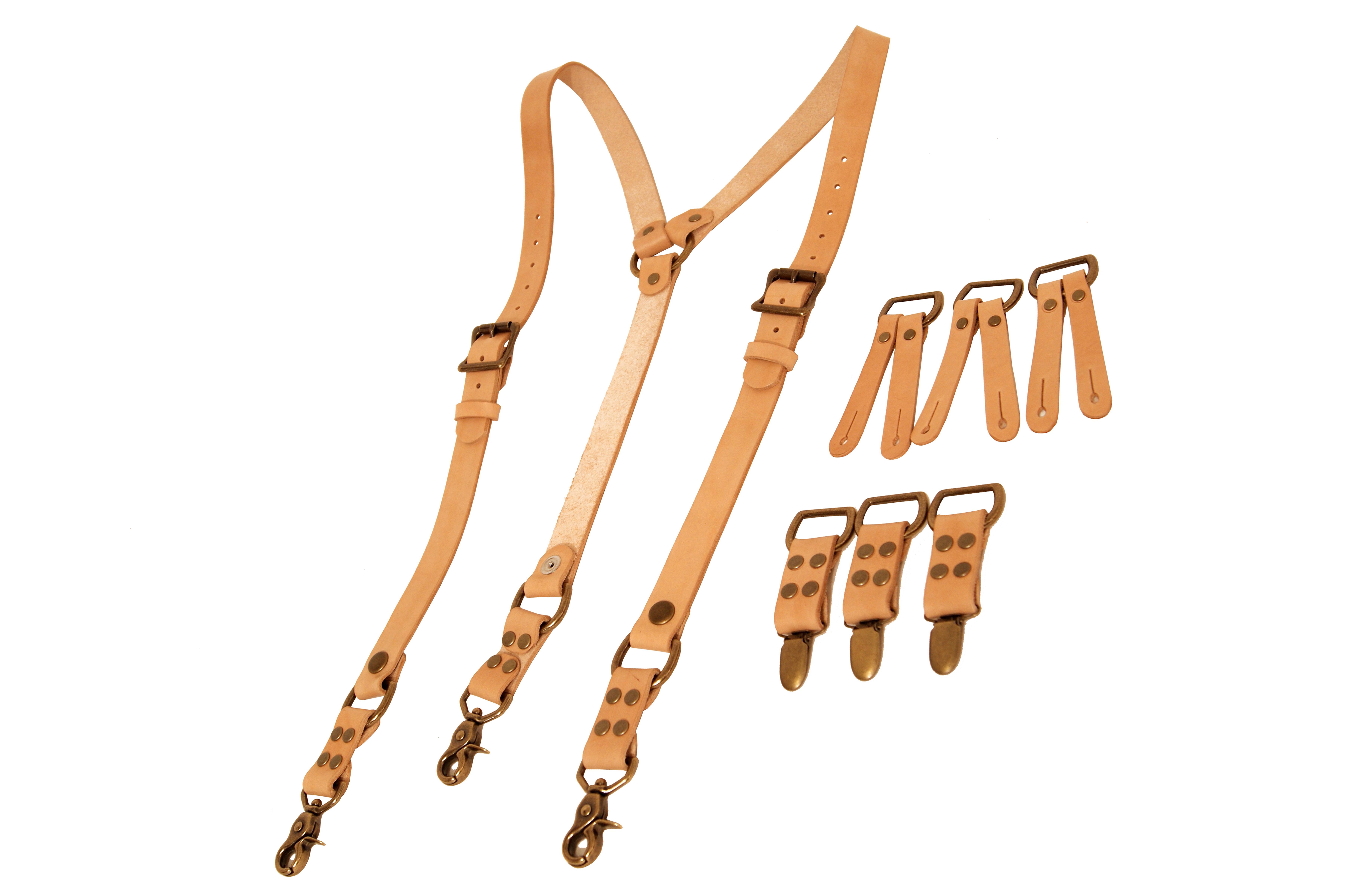 Buy Hand Crafted Deluxe Heavyweight Suspenders With Versatile Ends ...