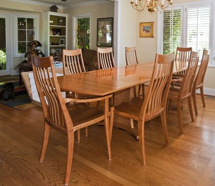 Custom Made Acadia Dining Set With End Leaves