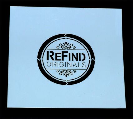 Custom Made Stencil Of Business Logo