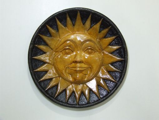 Custom Made Sun/High-Relief Sculpted Wall Art