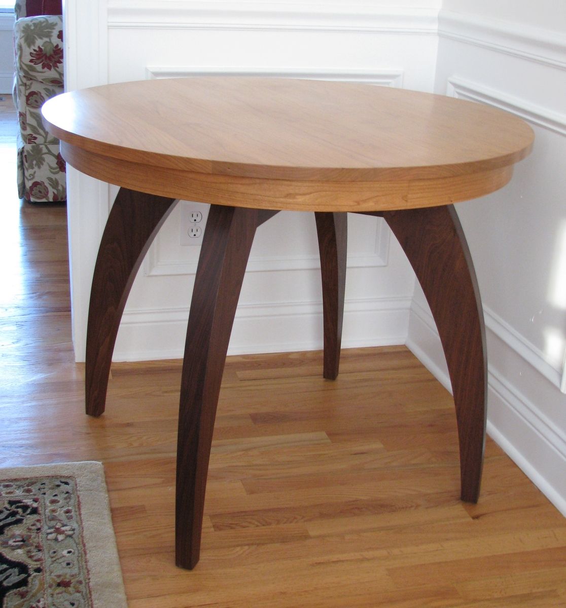 Custom Made Kitchen Table And Chair by Katherine Park