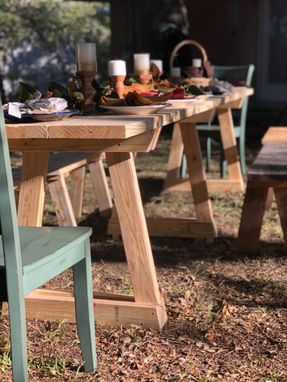 Custom Made Modern Farmhouse Table