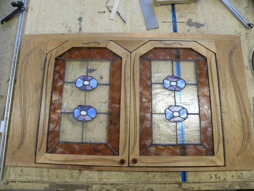 Custom Made Fireplace Door Insert