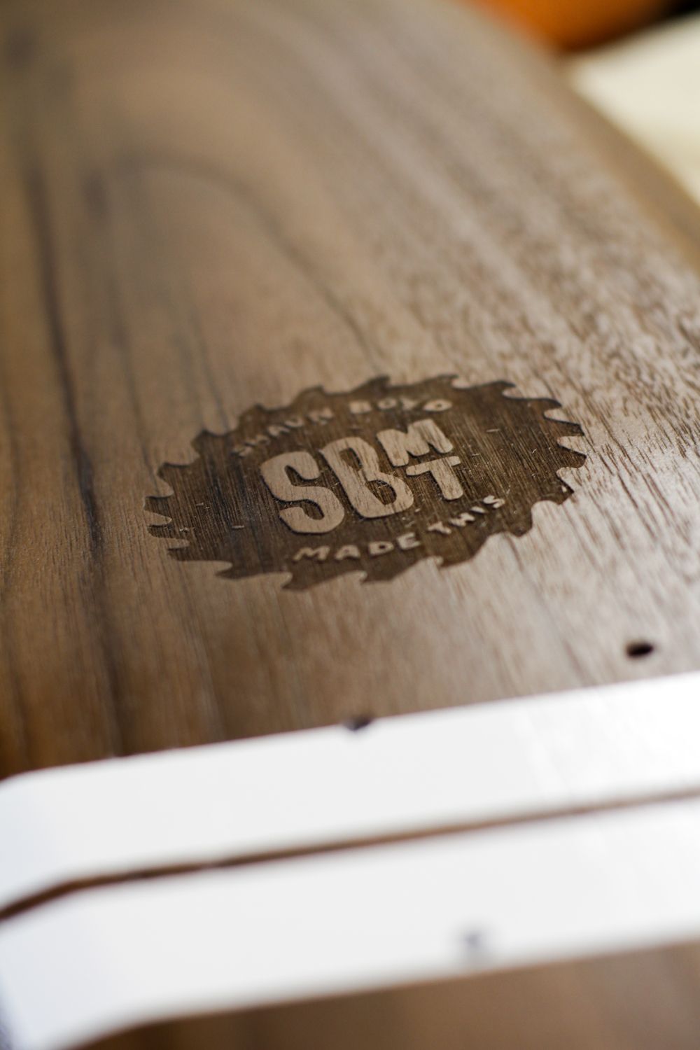 Buy Hand Made Custom Solid Wood Skateboard, made to order from Shaun