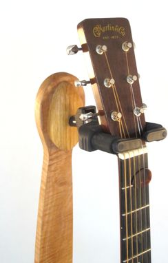 Handmade Custom Wood Guitar Stand by Reed's Woodshop 