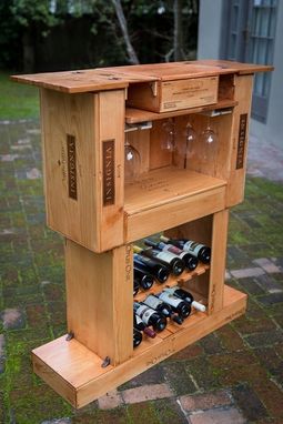 Custom Made Wine Box Bar