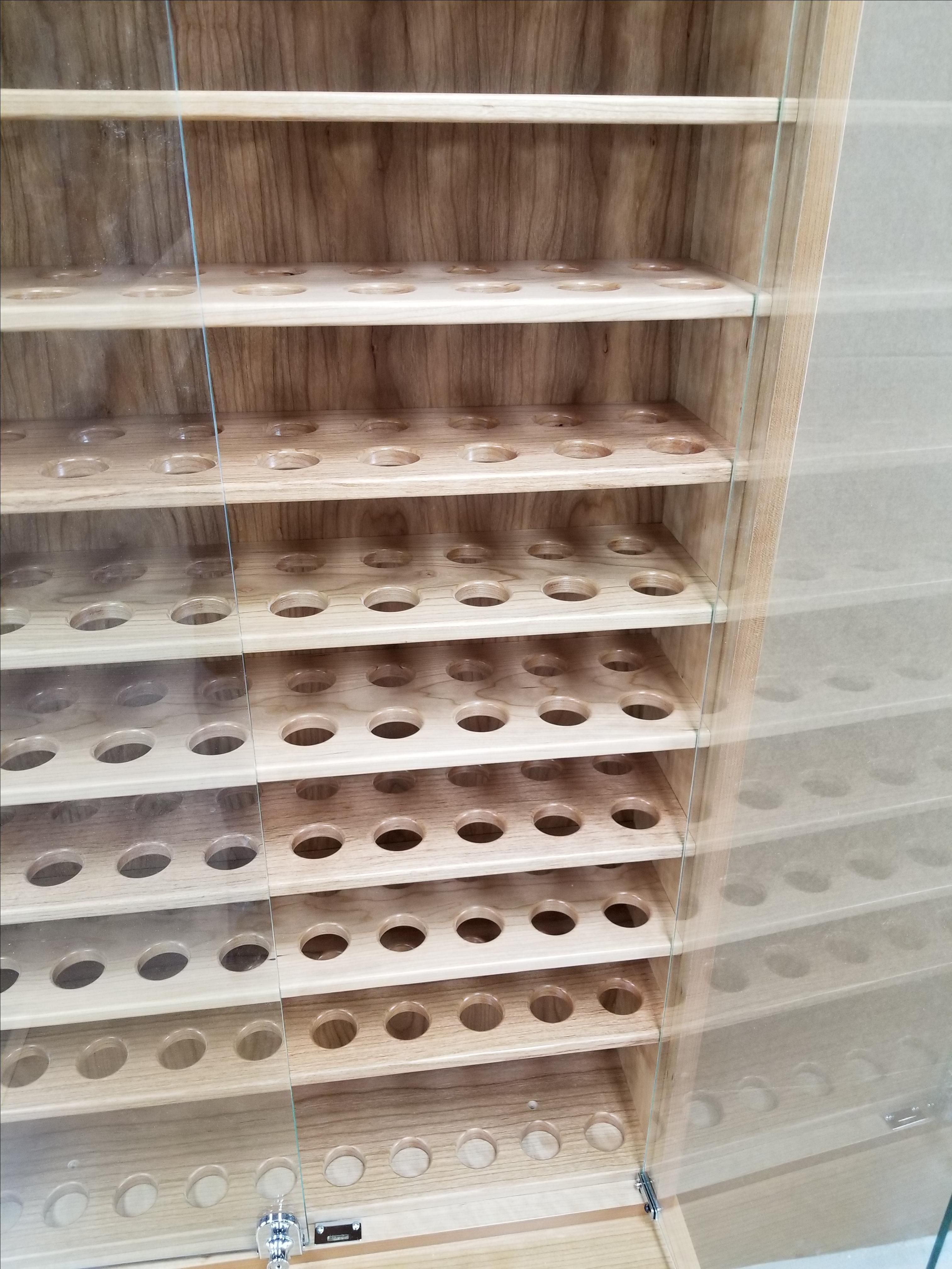 Hand Crafted Pipe Smoking Display by Kirk Kreations