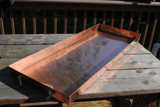 Custom Made Copper Planter Tray