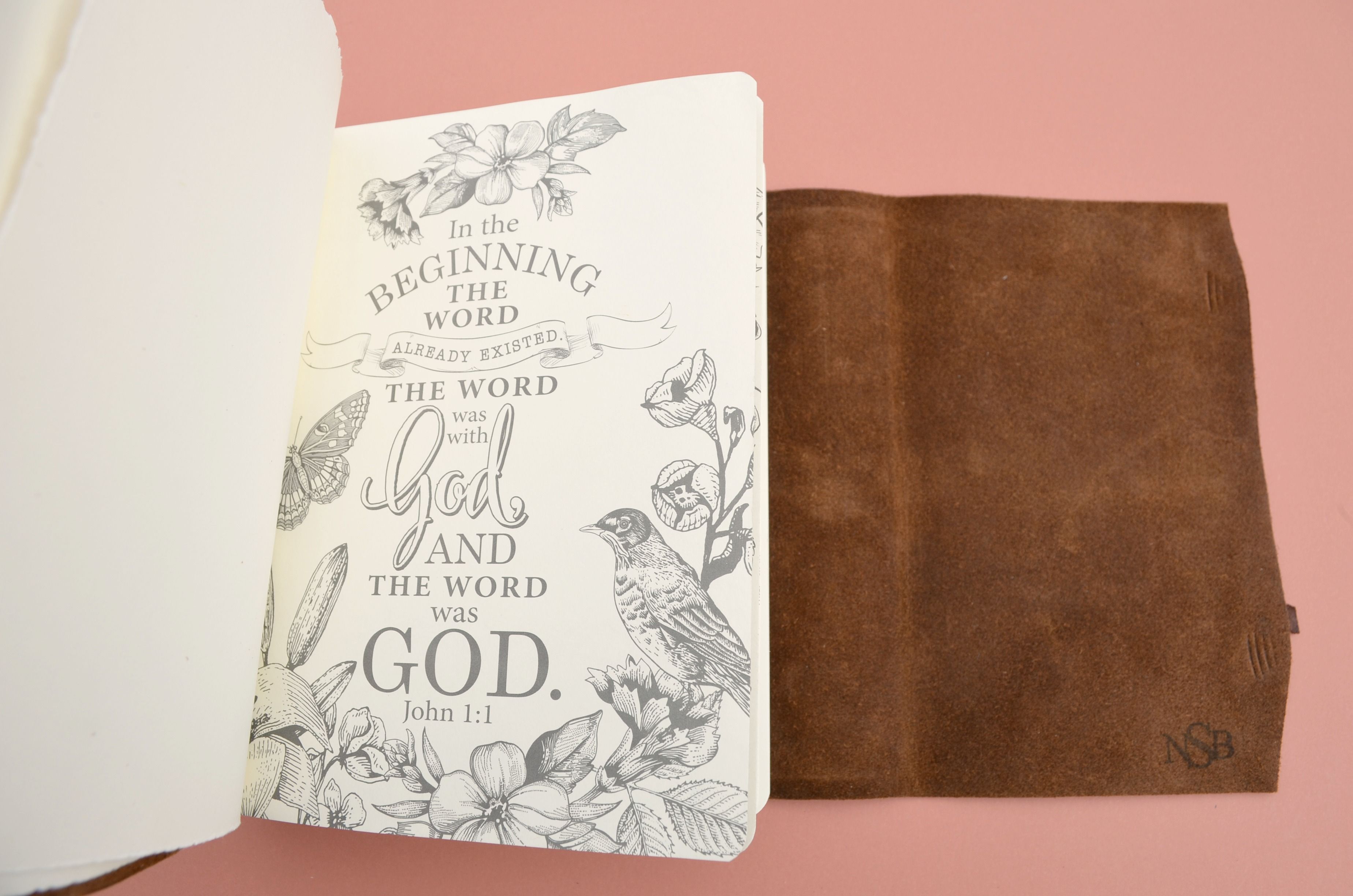 Buy Hand Crafted Personalized Leather Study Journal Bible Confirmation ...