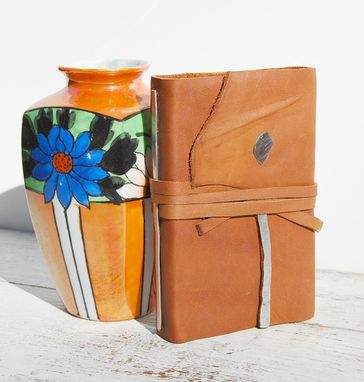 Custom Made Leather Bound Handmade Journal Texas Longhorn Travel Diary Art Notebook