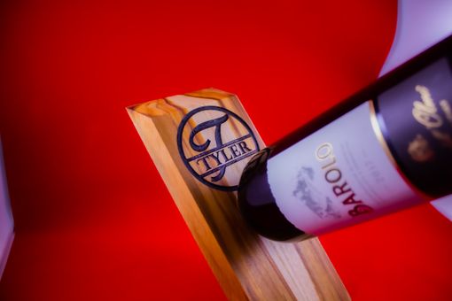 Custom Made Customizable - Wine Holder - Gravity Wine - Wine -Wine Stand - Magic Wine - Customizable Monogram