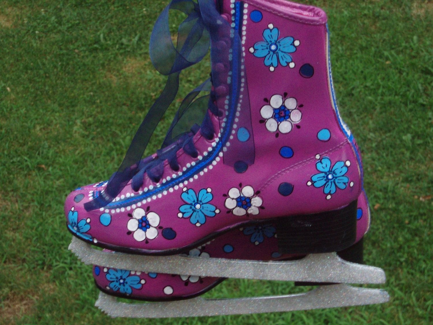 Custom Hand Painted Skates - Roller and Ice 