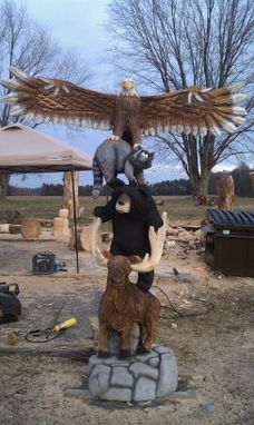 Custom Made Totem Pole