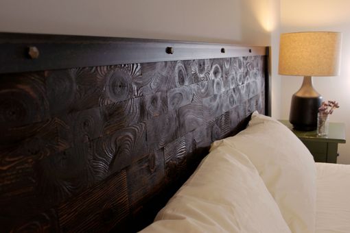 Custom Made Antiqued Steel King Size Bed