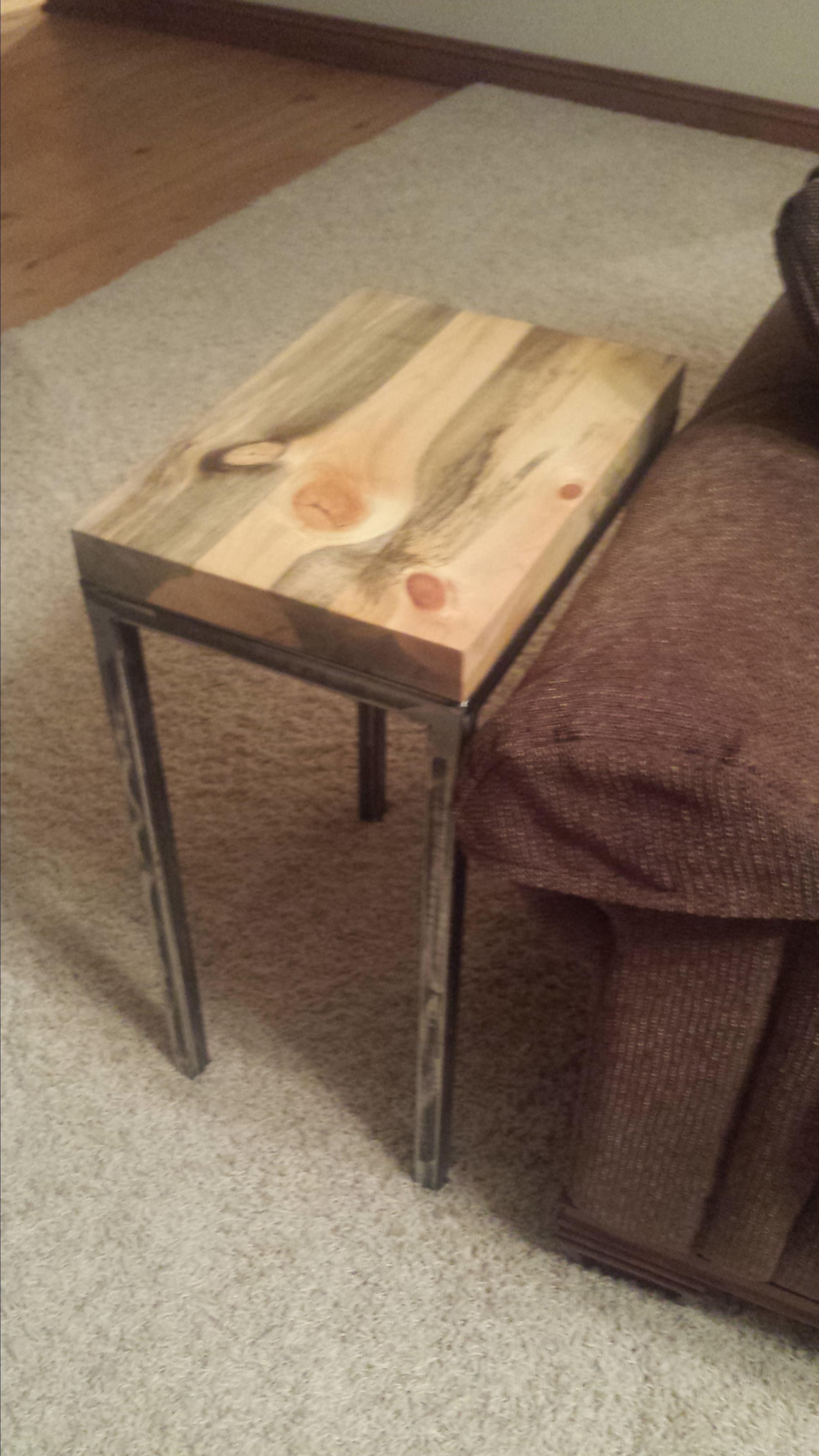 breakfast Sometimes safety Buy Handmade Beetle Kill End Table, made to order from Purpose and Pine |  CustomMade.com