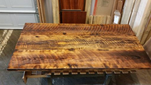 Custom Made Table's, Live Edge And Reclaimed Tops