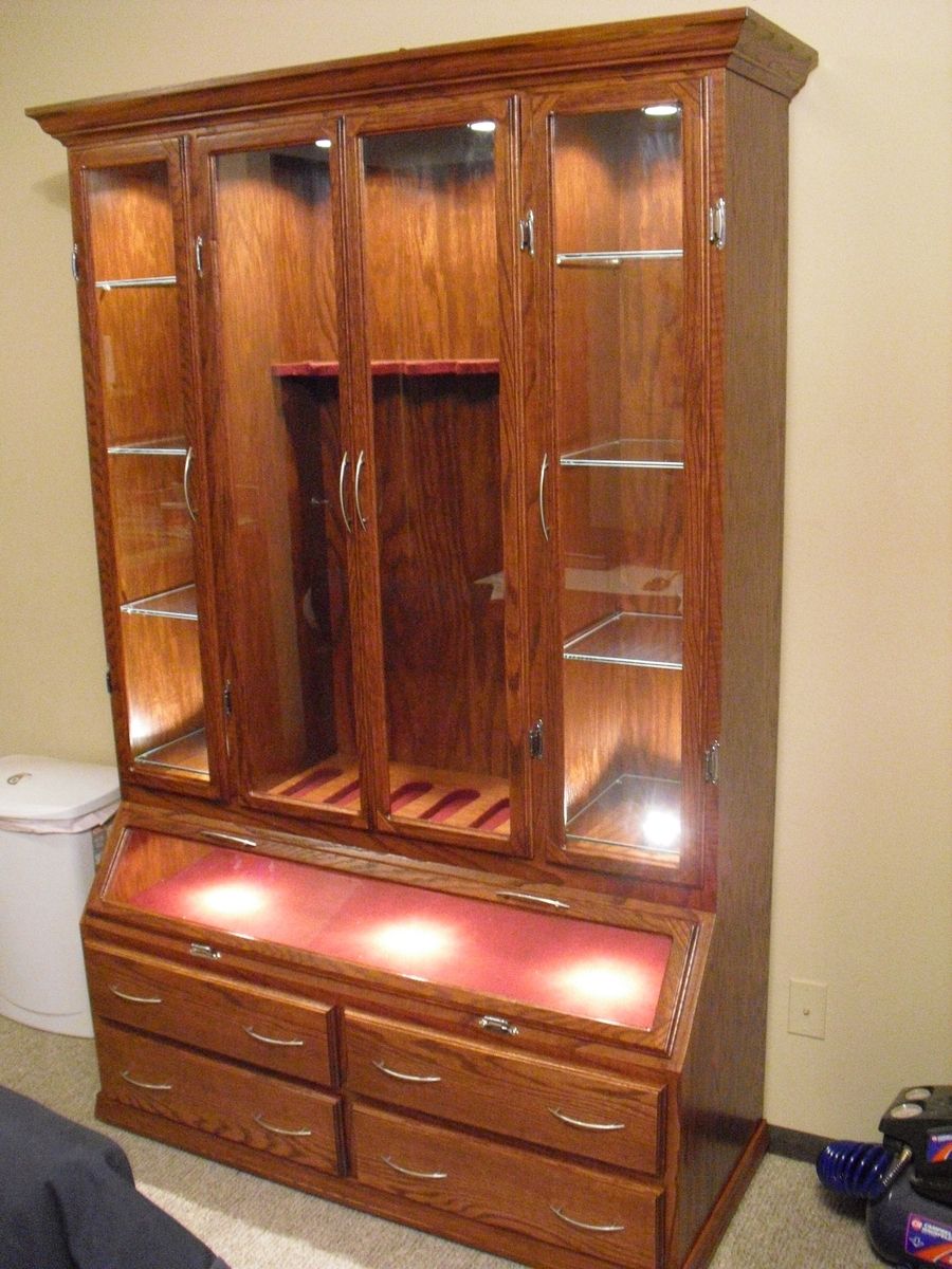 Hand Made Gun Cabinet by Furniture Your Way CustomMade.com