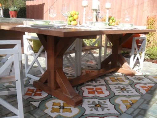 Custom Made Custom Made Dining Table From Reclaimed Wood Nade In The Usa
