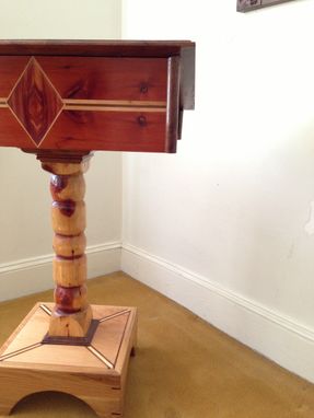 Custom Made Red Cedar Podium/Desk