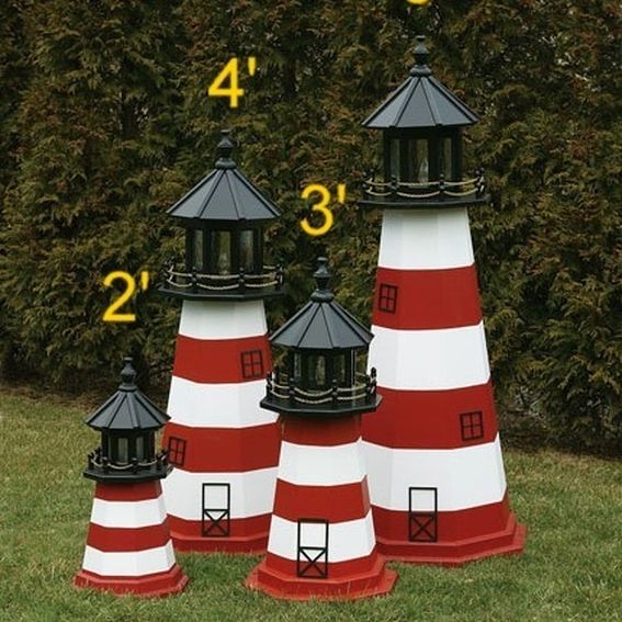 Hand Made Lighthouses, Handmade By The Amish by Handcrafted Western ...