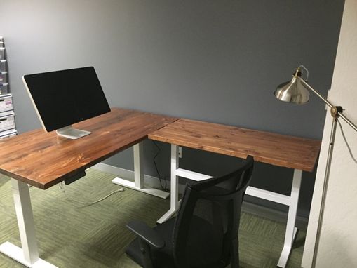 Custom Made Custom Sit Stand Desk